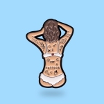 Pin I love my tattoos
