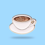 Pin Cappuccino
