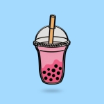 Pin Bubble tea