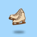 Pin Łyżwy